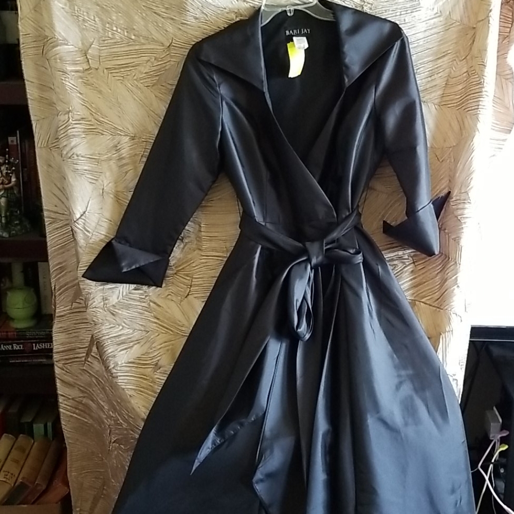 Bari jay tea dress black